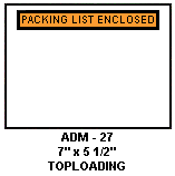 packing list