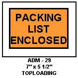 packing list