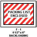 packing list