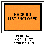 packing list